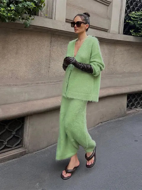 WolkZacht - De Luxe Mohair Set die Je Wilt Knuffelen