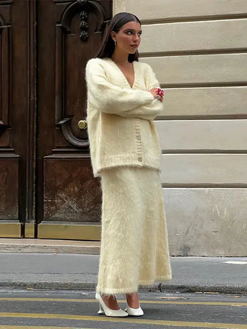 WolkZacht - De Luxe Mohair Set die Je Wilt Knuffelen