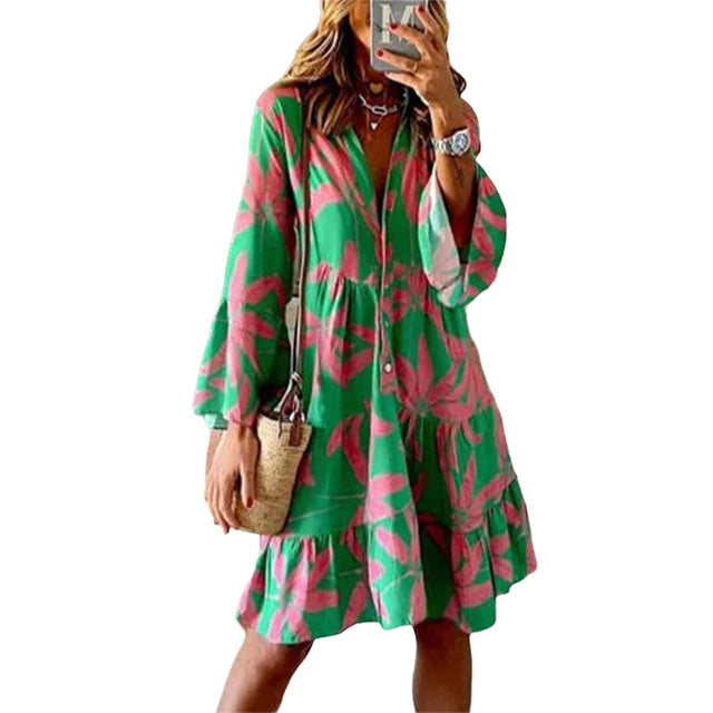 Naleya - Bohemian Maxi Dress for a summer and female look