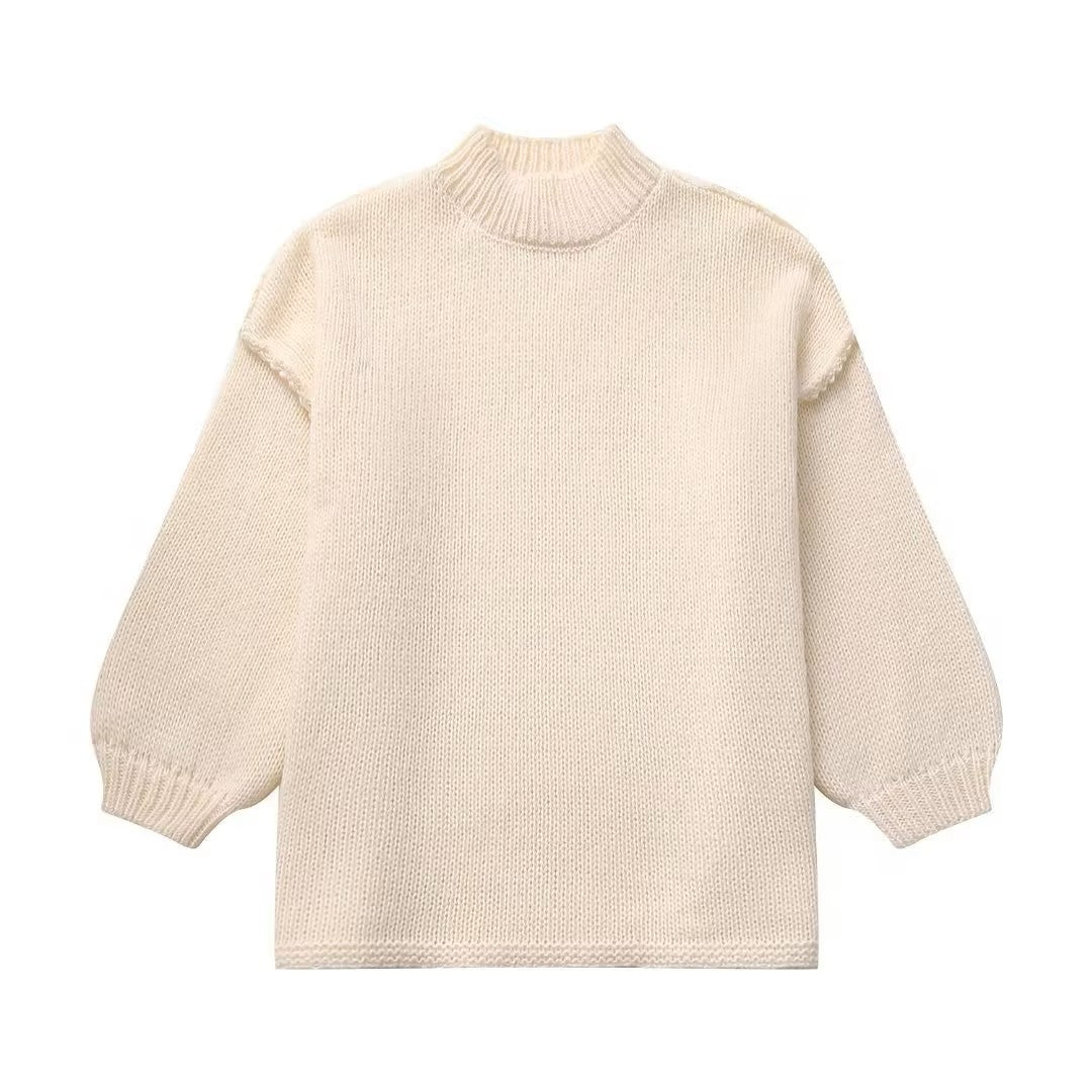 ELARATRUI - Pull de dames surdimensionné à la mode pour un look élégant et confortable