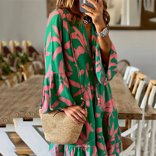 Naleya - Bohemian Maxi Dress for a summer and female look
