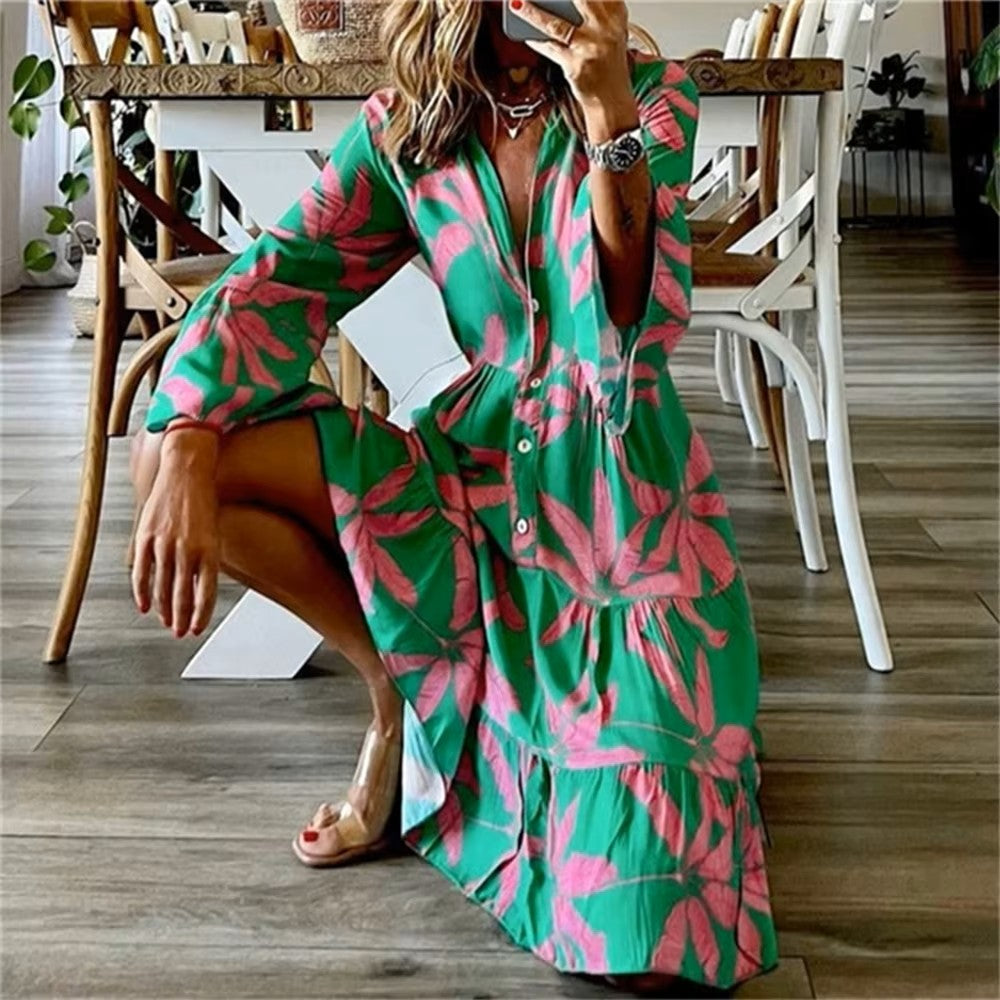 Naleya - Bohemian Maxi Dress for a summer and female look