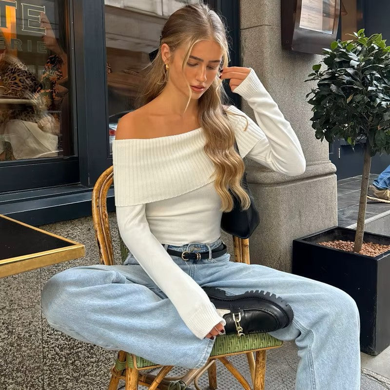 Pull élégant élégant élégant pour un look féminin et raffiné