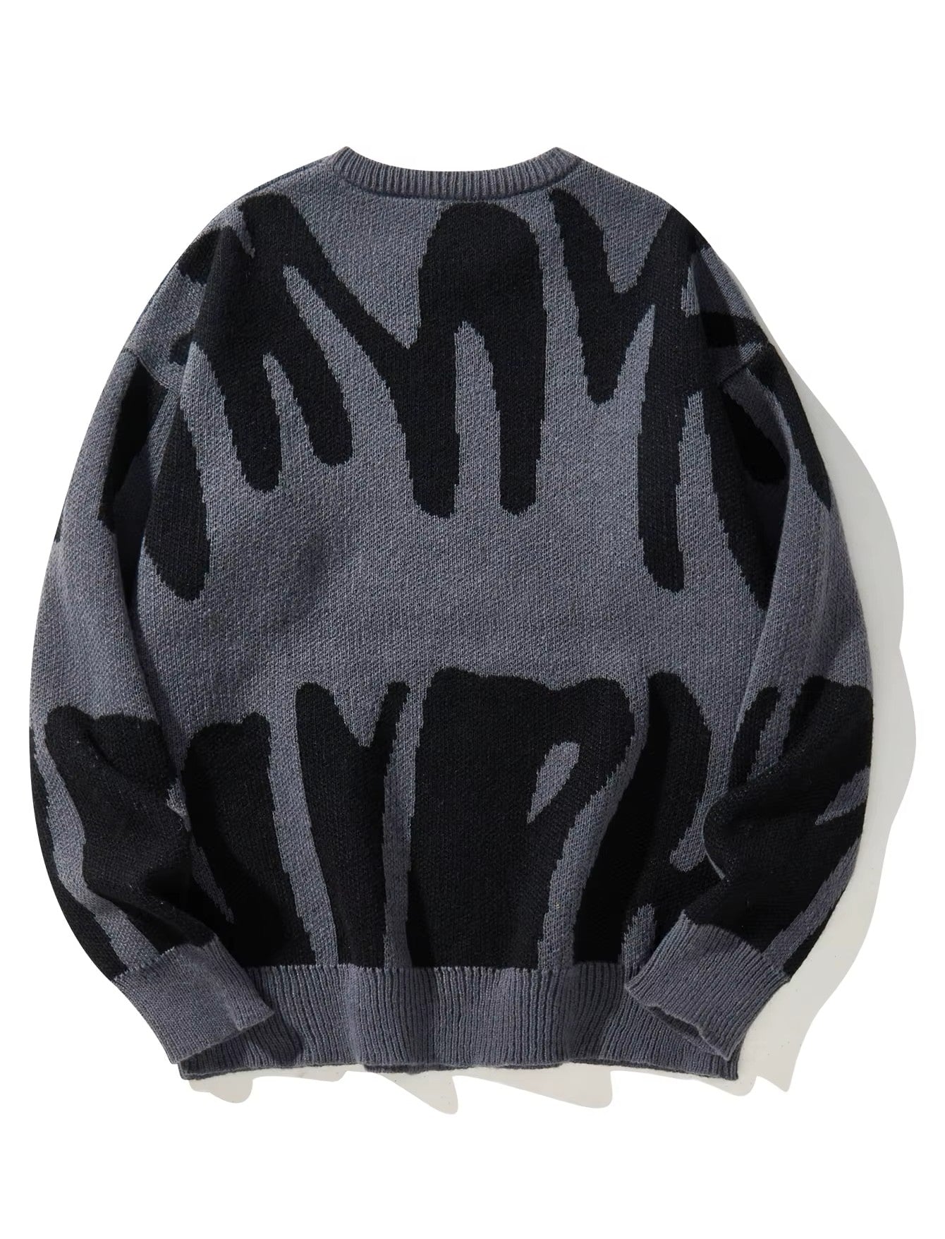 Léonie – The Boyfriend Sweater met Stijlvol Jacquardpatroon