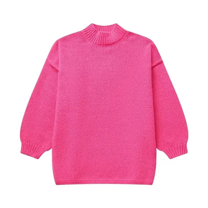 ELARATRUI - Pull de dames surdimensionné à la mode pour un look élégant et confortable