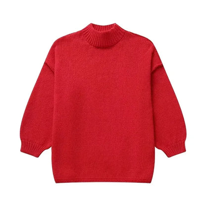 ELARATRUI - Pull de dames surdimensionné à la mode pour un look élégant et confortable