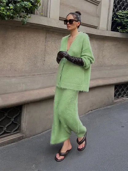 WolkZacht - De Luxe Mohair Set die Je Wilt Knuffelen