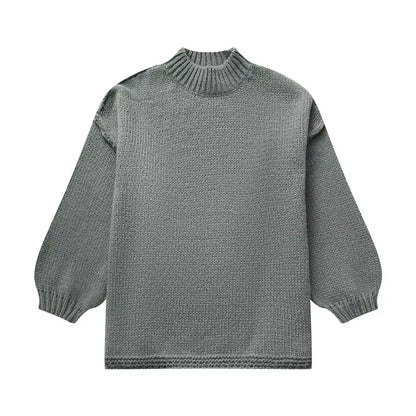 ELARATRUI - Pull de dames surdimensionné à la mode pour un look élégant et confortable