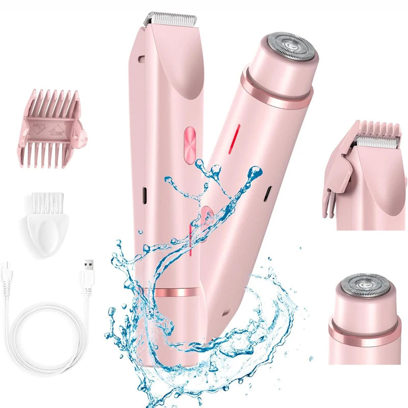 EasySmooth™ 2-in-1 Ladyshave  – Intiem scheren zonder irritatie, snijwondjes of stress